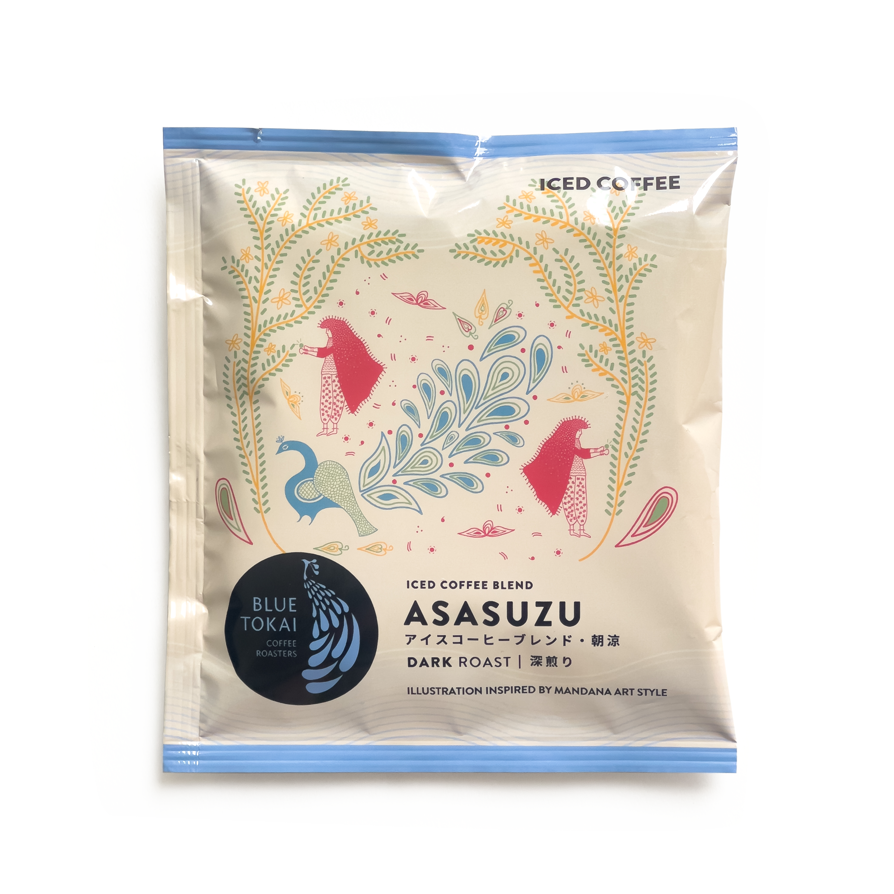 朝涼ブレンド(ｱｲｽｺｰﾋｰﾌﾞﾚﾝﾄﾞ)｜深煎りドリップバッグ (5個入orバラ